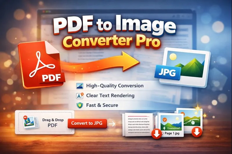 PDF to Image Converter Online – Convert PDF Pages to High-Quality JPG Online